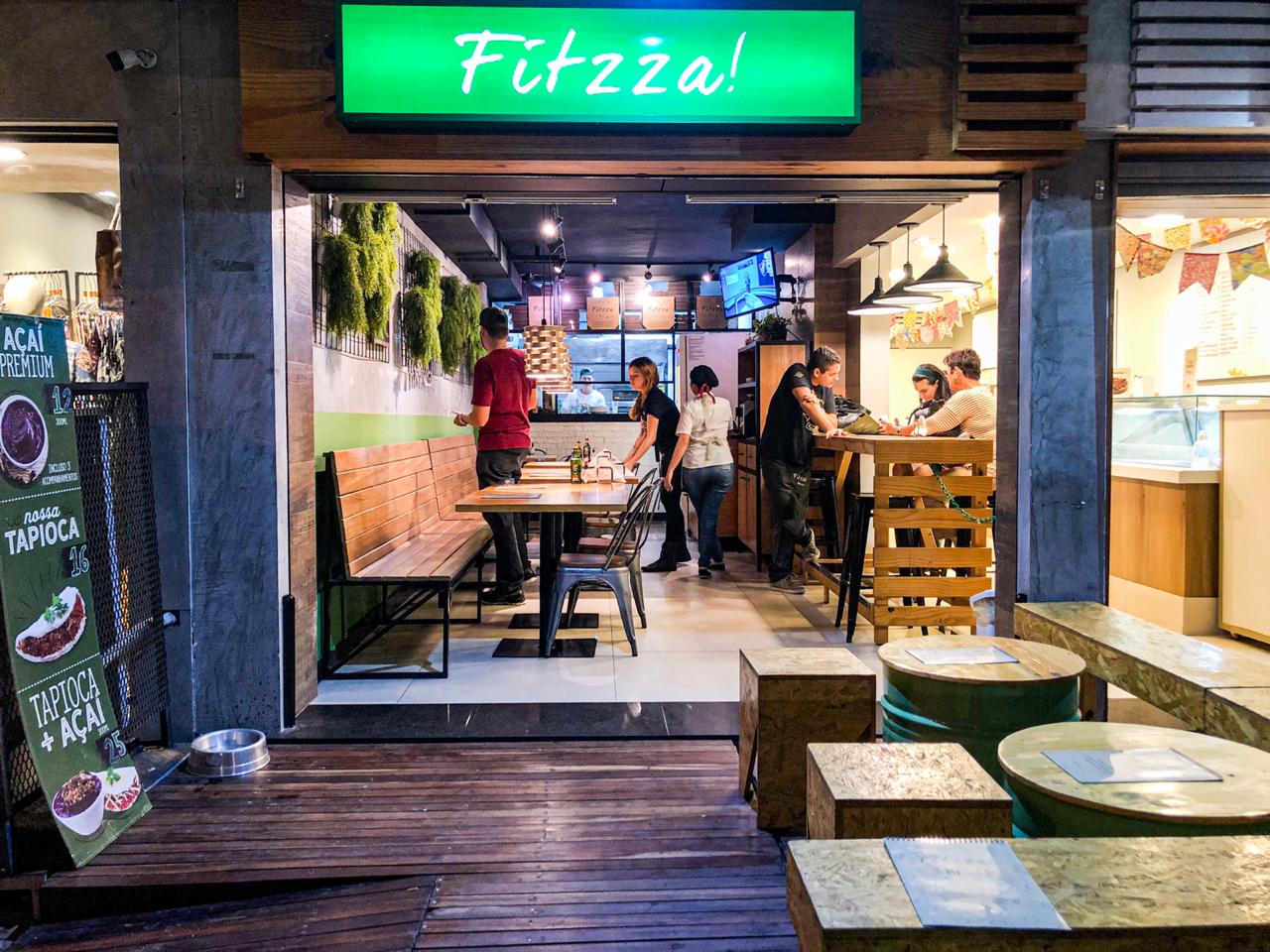 FITZZA o que fazer no rio Restaurante de pizzas e comidas saudáveis